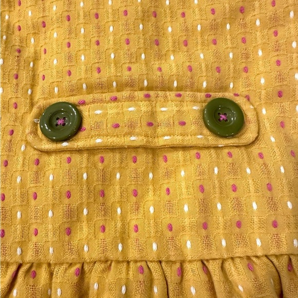 Matilda Jane Girl’s Going Easy Jacket Buttons Scalloped Placket Pleated Hem Sz 4 - Picture 3 of 9